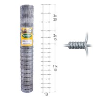 Malla Anudada Agrofence
 Height. (cm)-200 No. of horizontal wires-17 Distance between vertical wires (cm)-15 Roll length-100 m Game-No