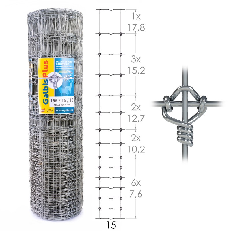 Malla de Alta Resistencia Galbis Plus