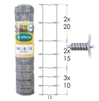 Malla Anudada Agrofence Galvanizada - Basic