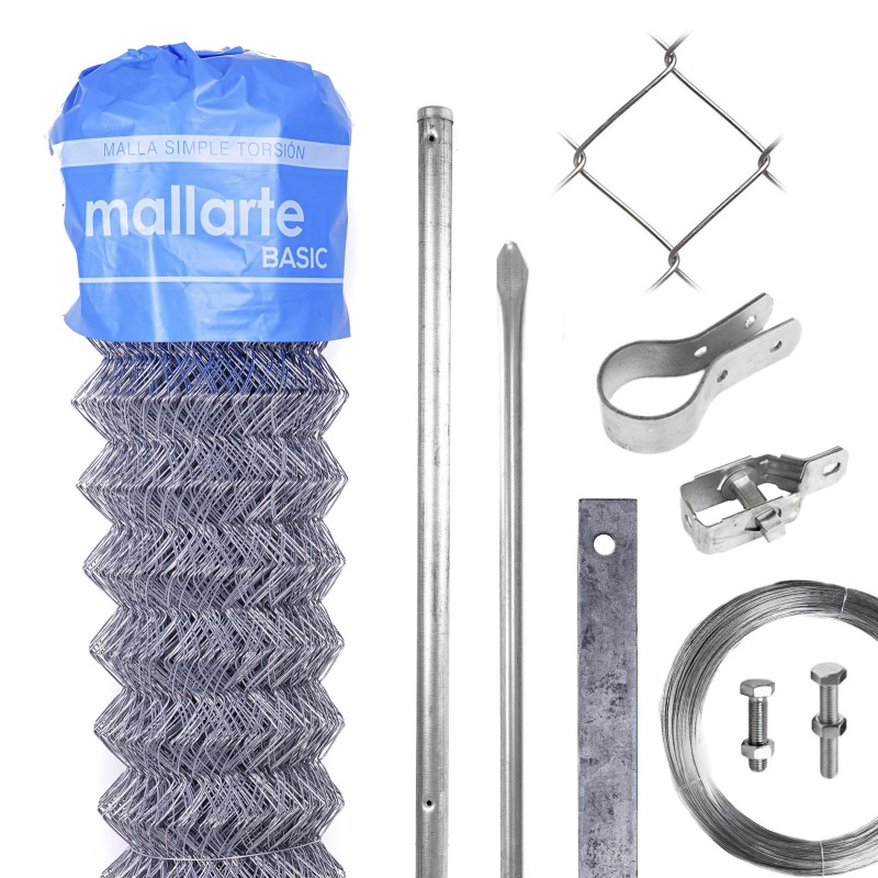 Kit Vallado Torção simples Mallarte Básico 50/13/150 para 25m