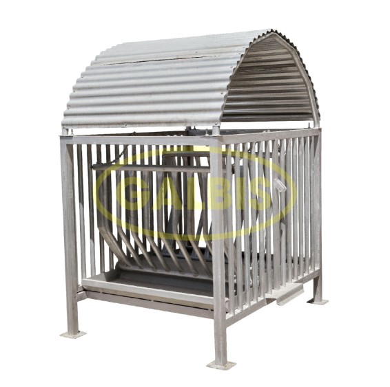 Alimentador de carne Rotopaque galvanizado