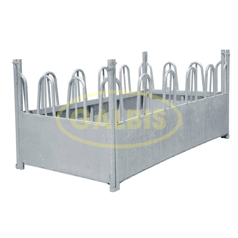 Comedero de Vacuno Rectangular Galvanizado