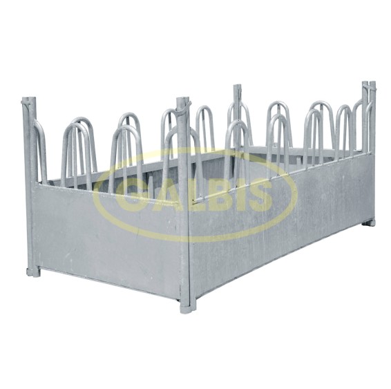 Comedero de Vacuno Rectangular Galvanizado en Caliente