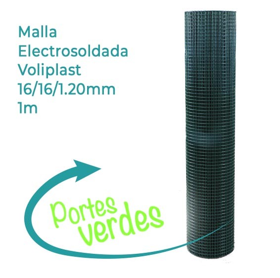 Malla Electrosoldada Plastificada