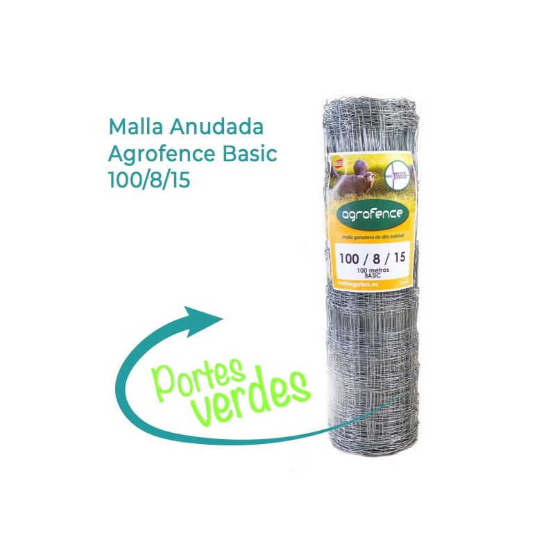 Malla Anudada Agrofence Galvanizada - Basic